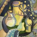 <div class="text-picture-container">
                  <p class="picture-author">Valeria Lapteva</p>
                  <p class="picture-name">"Dekoratiivne natüürmort"</p>
                  <p class="picture-techniques">Batik</p>
                  <p class="picture-material">Kangas,Alusraam,Akrüül</p>
                  <p class="picture-teacher">Anatoli Romanov</p>
                  <p class="picture-year">2008</p>
</div>