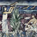 <div class="text-picture-container">
                  <p class="picture-author">Jevgenia Moskaljuk</p>
                  <p class="picture-name">"Egiptus"</p>
                  <p class="picture-techniques">Batik</p>
                  <p class="picture-material">Kangas,Alusraam,Akrüül</p>
                  <p class="picture-teacher">Olga Tjurina</p>
                  <p class="picture-year">2003</p>
</div>