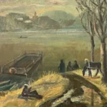 <div class="text-picture-container">
                  <p class="picture-author">Ivan Dõmov</p>
                  <p class="picture-name">"Elu jõgi"</p>
                  <p class="picture-techniques">Maal</p>
                  <p class="picture-material">Paap,Õli</p>
                  <p class="picture-teacher">Boris Uvarov</p>
                  <p class="picture-year">1996</p>
</div>