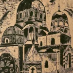 <div class="text-picture-container">
                  <p class="picture-author">Julia Kala</p>
                  <p class="picture-name">"Issanda Ülestõusmise peakirik"</p>
                  <p class="picture-techniques">Graafika</p>
                  <p class="picture-material">Paber,Tušš</p>
                  <p class="picture-teacher">Veera Lantsova</p>
                  <p class="picture-year">2001</p>
</div>