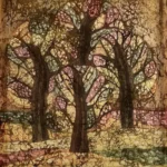 <div class="text-picture-container">
                  <p class="picture-author">Jevgenia Ozerova</p>
                  <p class="picture-name">"Mets"</p>
                  <p class="picture-techniques">Batik</p>
                  <p class="picture-material">Kangas,Alusraam,Akrüül</p>
                  <p class="picture-teacher">Svetlana Jerjomina</p>
                  <p class="picture-year">2022</p>
</div>