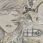 <div class="text-picture-container">
                  <p class="picture-author">Eleri Krouk</p>
                  <p class="picture-name">"Neiud"</p>
                  <p class="picture-techniques">Graafika</p>
                  <p class="picture-material">Paber,Tušš</p>
                  <p class="picture-teacher">Svetlana Jerjomina</p>
                  <p class="picture-year">2011</p>
</div>