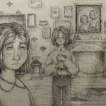 <div class="text-picture-container">
                  <p class="picture-author">Anastasija Laretskaja</p>
                  <p class="picture-name">"Nostalgia"</p>
                  <p class="picture-techniques">Graafika</p>
                  <p class="picture-material">Paber,Pastakas</p>
                  <p class="picture-teacher">Svetlana Jerjomina</p>
                  <p class="picture-year">2022</p>
</div>