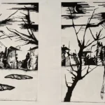 <div class="text-picture-container">
                  <p class="picture-author">Maria Kuzmina</p>
                  <p class="picture-name">"Tundmatu naine"</p>
                  <p class="picture-techniques">Graafika</p>
                  <p class="picture-material">Paber,Tušš</p>
                  <p class="picture-teacher">Olga Tjurina</p>
                  <p class="picture-year">2002</p>
</div>