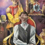 <div class="text-picture-container">
                  <p class="picture-author">Maria Grišina</p>
                  <p class="picture-name">"Vale"</p>
                  <p class="picture-techniques">Maal</p>
                  <p class="picture-material">Akrüül,Lõuend</p>
                  <p class="picture-teacher">Šamil Alijev</p>
                  <p class="picture-year">2019</p>
</div>