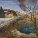 <div class="text-picture-container">
                  <p class="picture-author">Khrulev Roman</p>
                  <p class="picture-name">"Kevadine maastik"</p>
                  <p class="picture-techniques">Maal</p>
                  <p class="picture-material">Akrüül,Lõuend</p>
                  <p class="picture-teacher">Anatoli Romanov</p>
                  <p class="picture-year">1999</p>
</div>