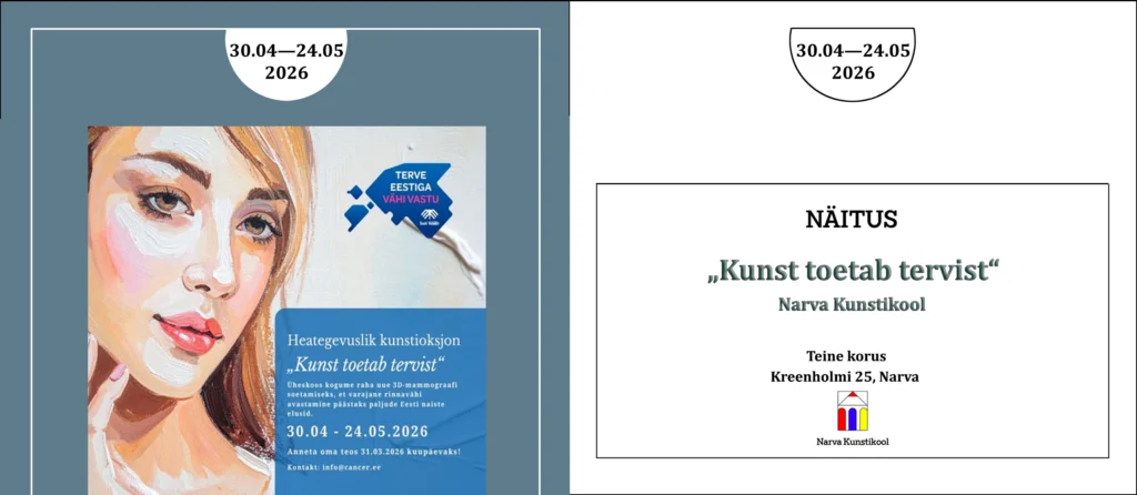 Heategevuslik kunstioksjon „Kunst toetab tervist“ 2026